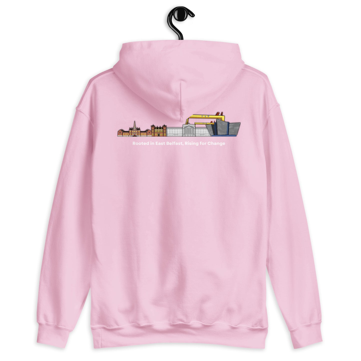 'Rooted in East Belfast Rising for Change' Unisex Hoodie