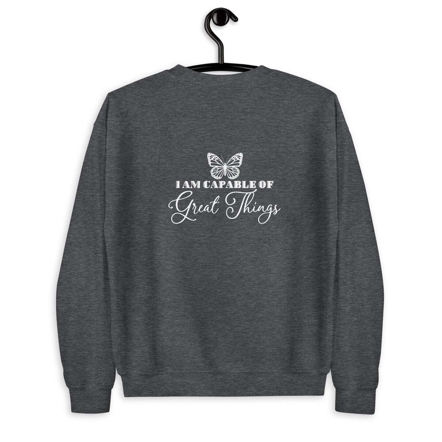 Resurge Clothing Unisex Sweatshirt - I am capable of great things