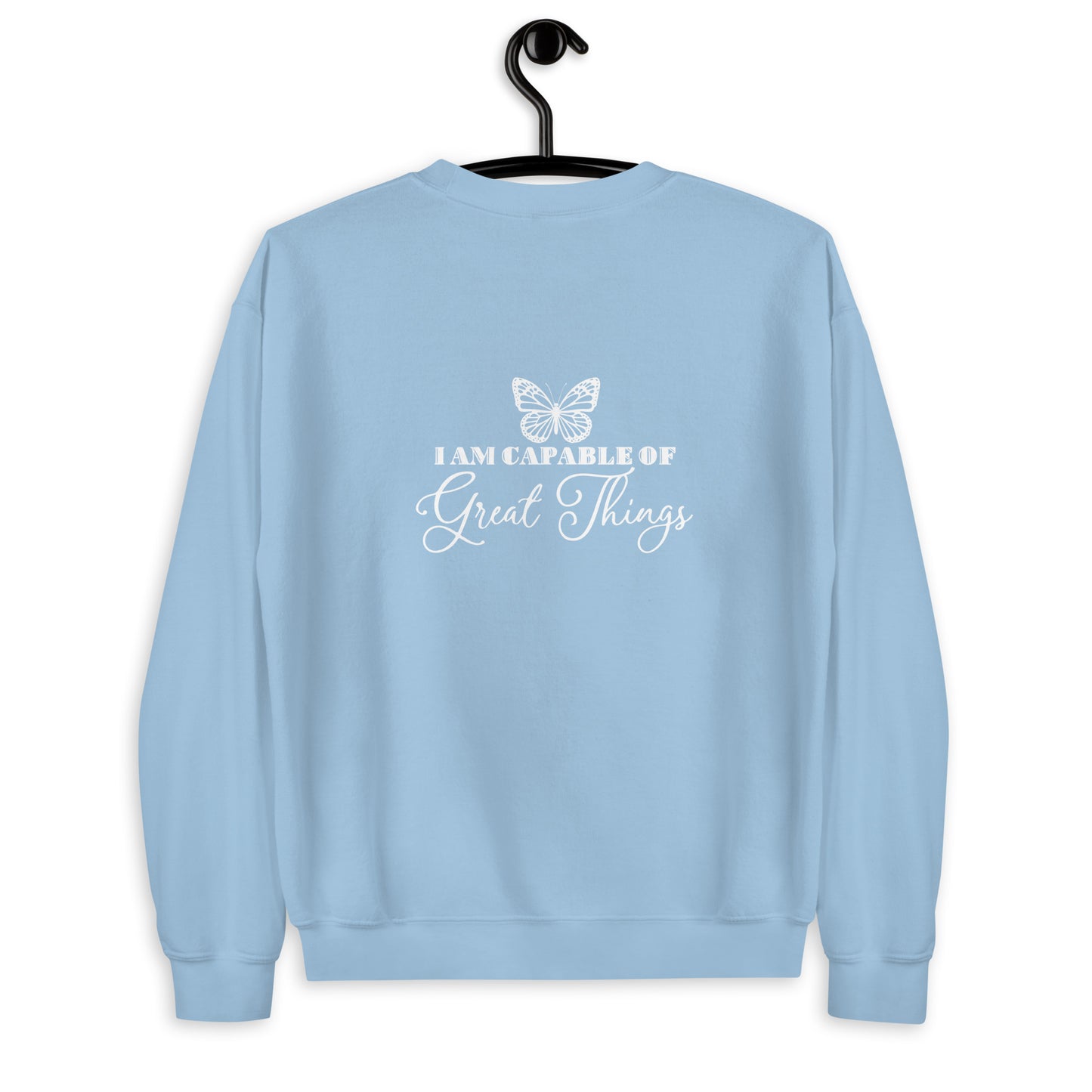 Resurge Clothing Unisex Sweatshirt - I am capable of great things