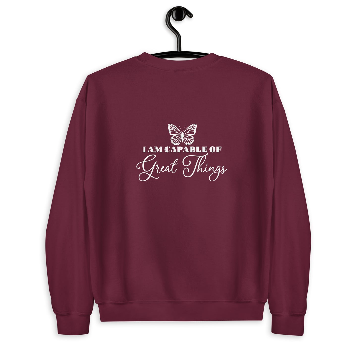 Resurge Clothing Unisex Sweatshirt - I am capable of great things