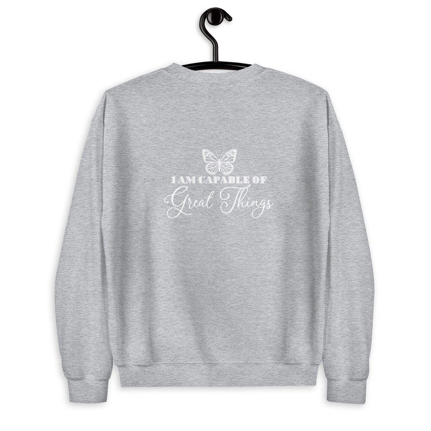 Resurge Clothing Unisex Sweatshirt - I am capable of great things